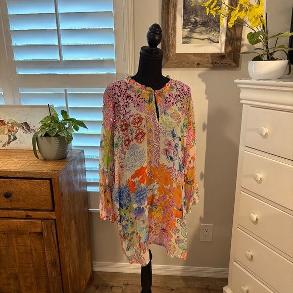 Johnny Was Tops - Johnny Was NEEKA TUNIC, XXL